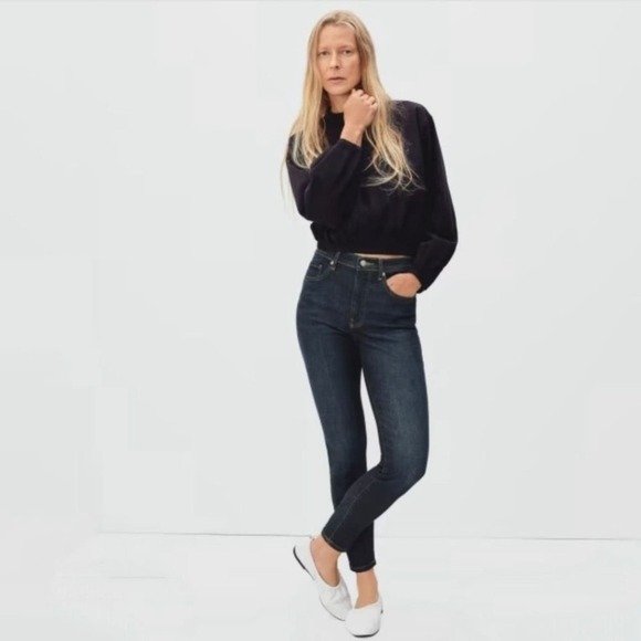 Everlane Denim - Everlane The High Rise Skinny Jeans